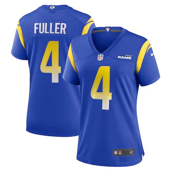 womens nike jordan fuller royal los angeles rams game playe